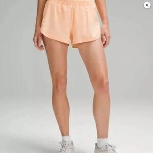 Lululemon NWT Track that HR lined shorts 3” Summer Glow